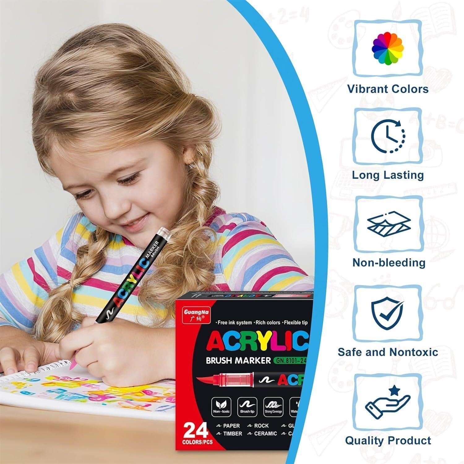 Image of Dalveen Art Series Round Shaped Color Pencils