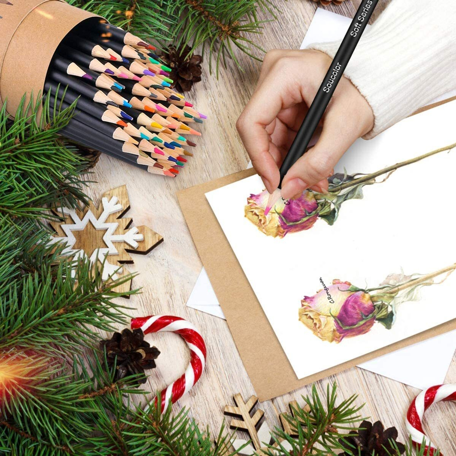 Image of Eduwation Pencil Colors Round Shaped Color Pencils