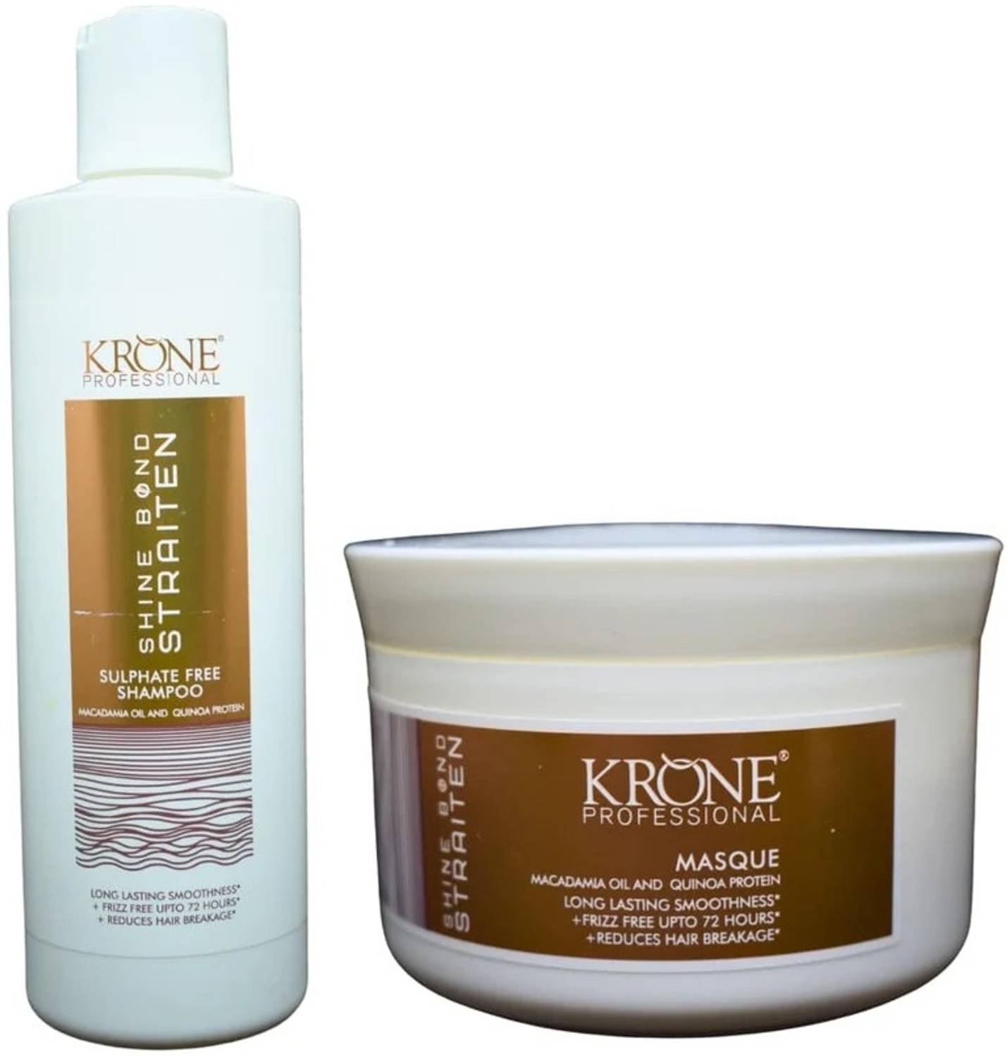 The Pro Homes Krone Shine Bond Straiten Shampoo & Masque 200ml