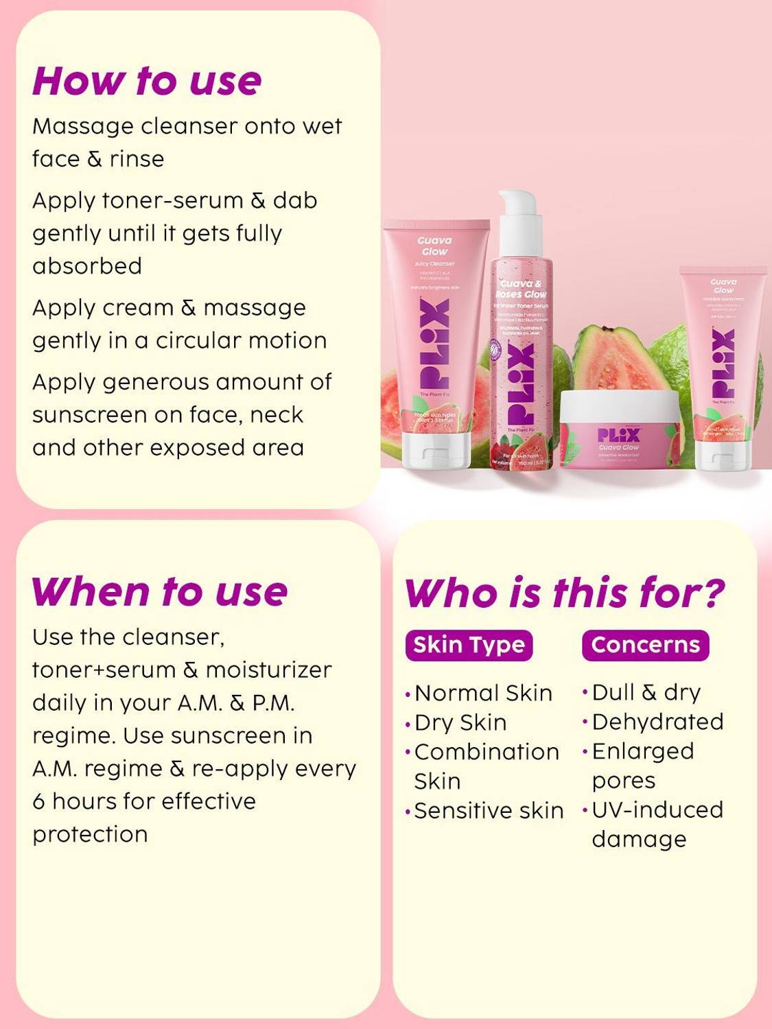 The Plant Fix Plix Hydrating Cleanser, Toner Serum, Smoothie - Image 3