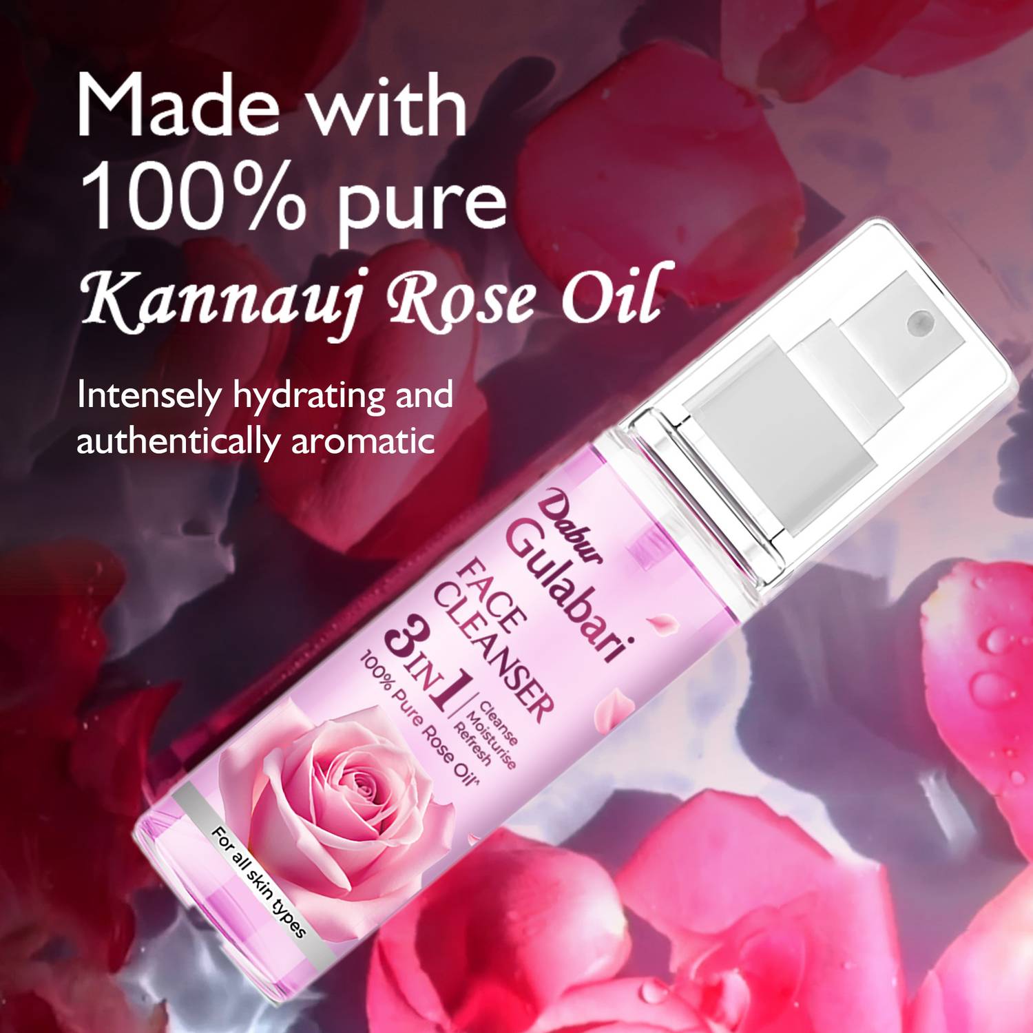 Dabur Gulabari Rose Glow Face Cleanser - Image 2