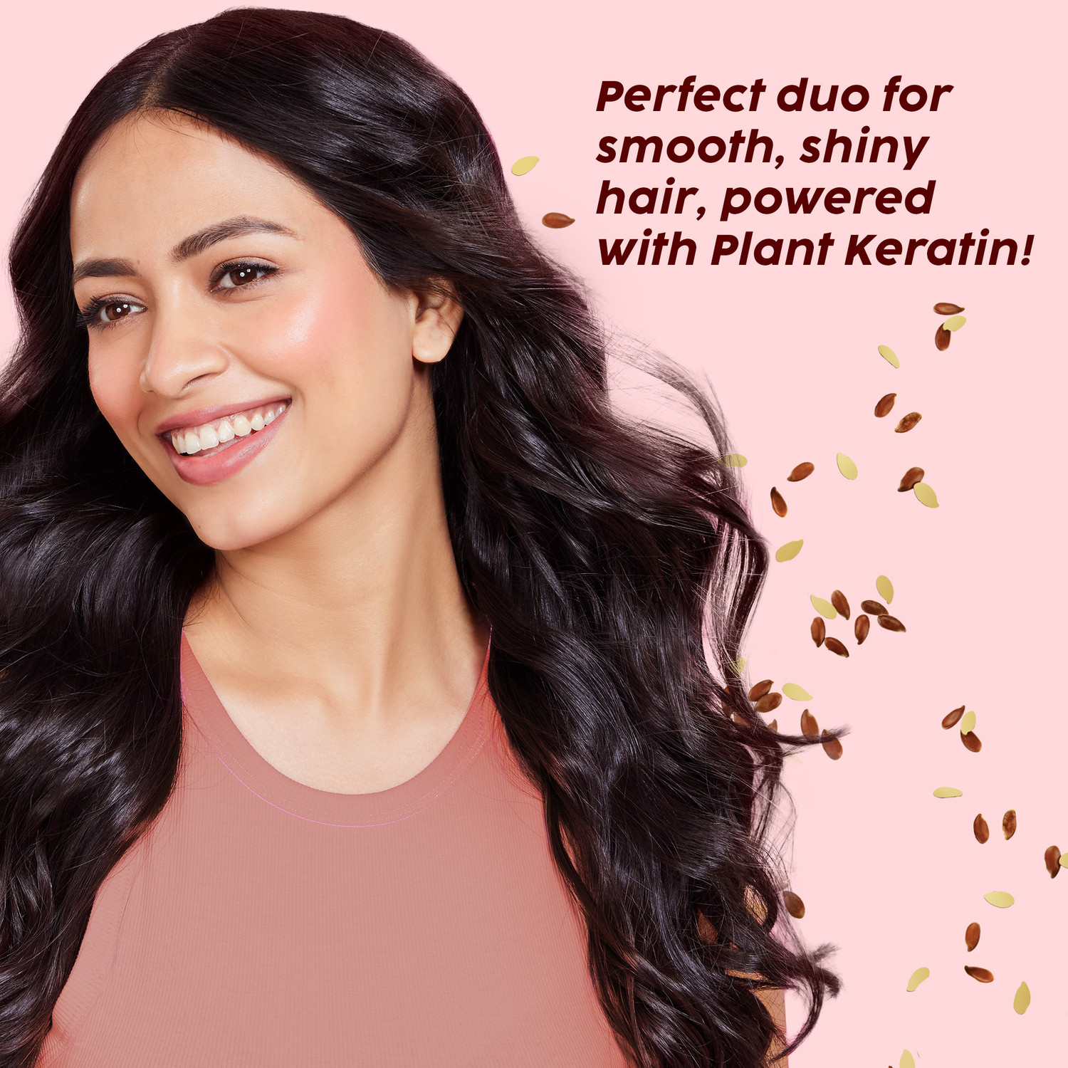 Image of The Plant Fix Plix Flaxseed Ultrasmooth Advanced Shampoo & Conditioner Combo