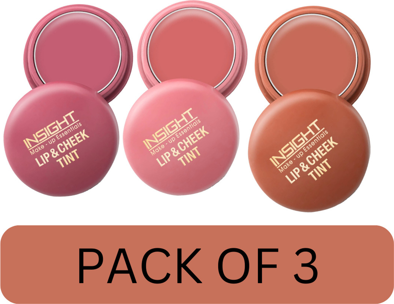 Image of INSIGHTCOSMETIC LIP & CHEEK TINT| LONG LASTING |3 SHADE