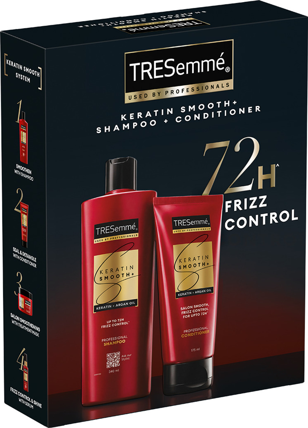Image of TRESemme Keratin Smooth Shampoo+ Conditioner Kit