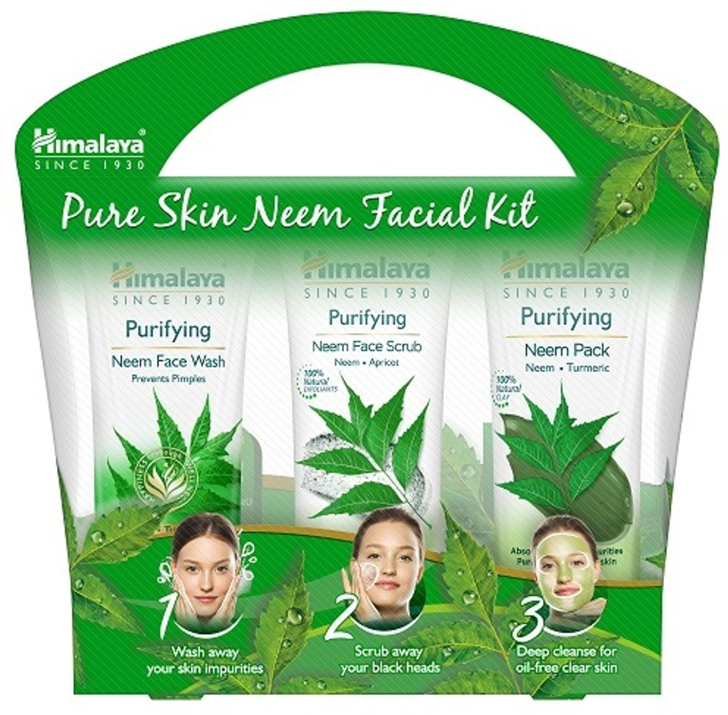 Image of HIMALAYA Pure Skin Neem Facial Kit (3 Items in the set)