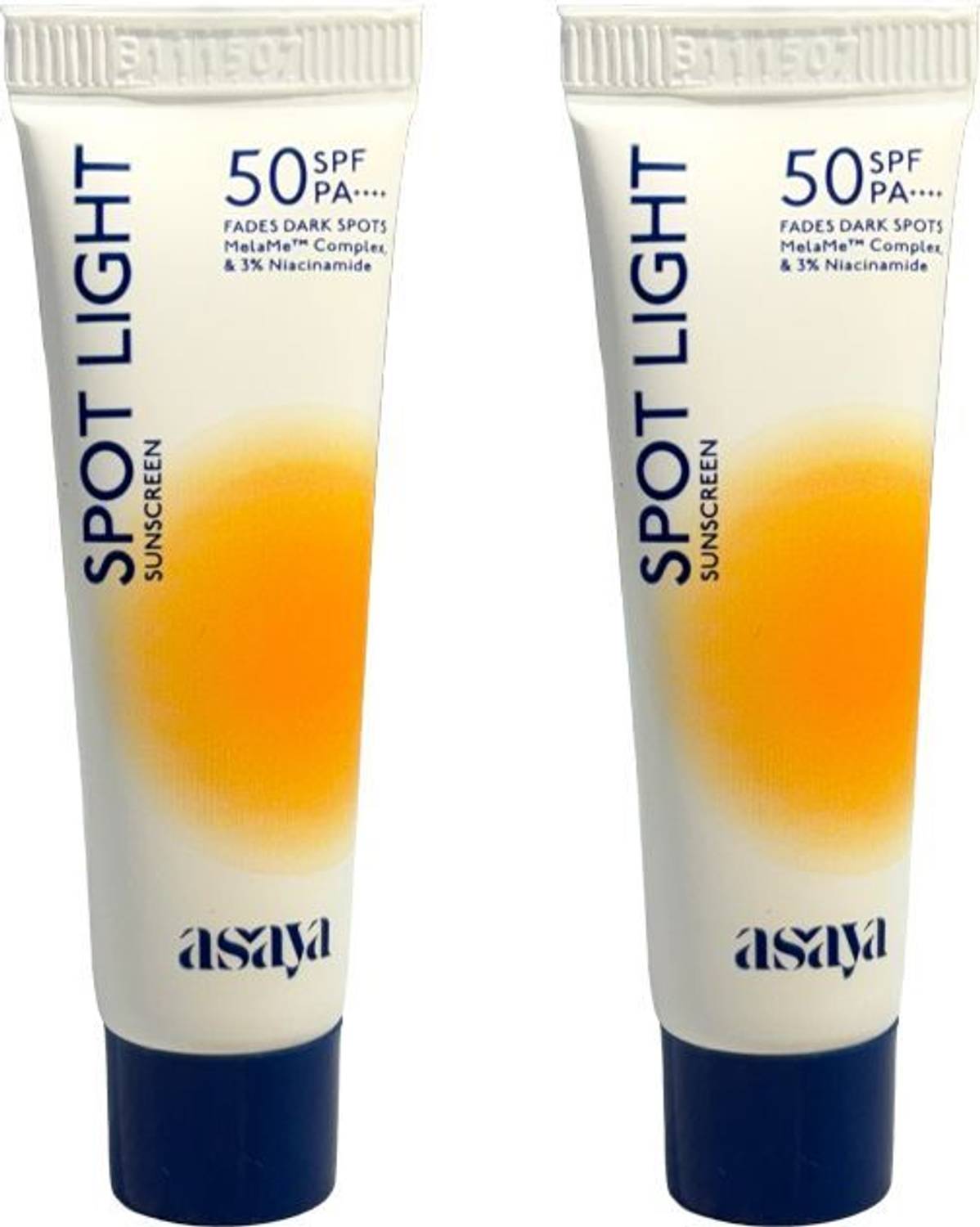 asaya SPF 50 PA++++ Spot Light Sunscreen for Pigmentation Dark Spots & Acne Marks 10gm (Pack of 2)