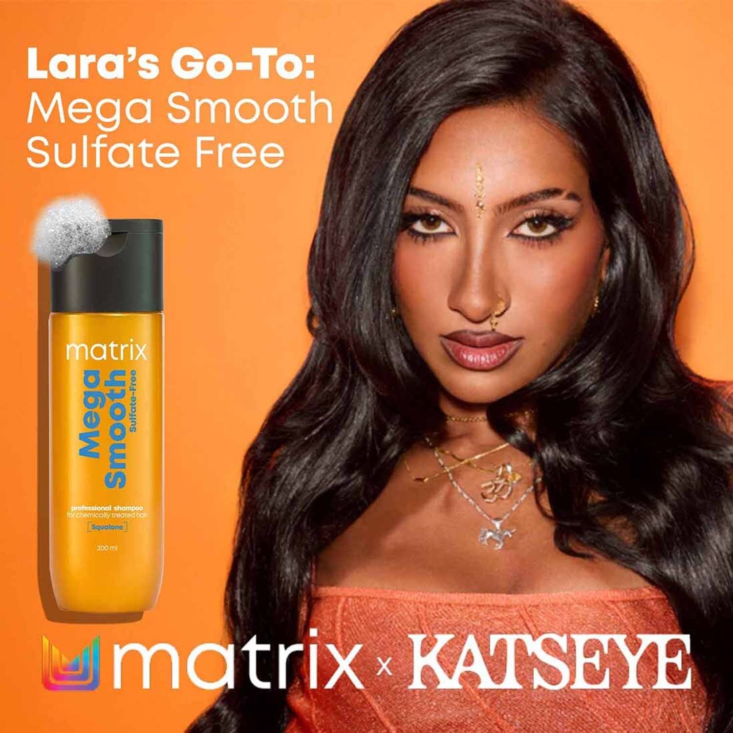 MATRIX Mega Smooth Sulfate-free Shampoo 200 ml - Image 2