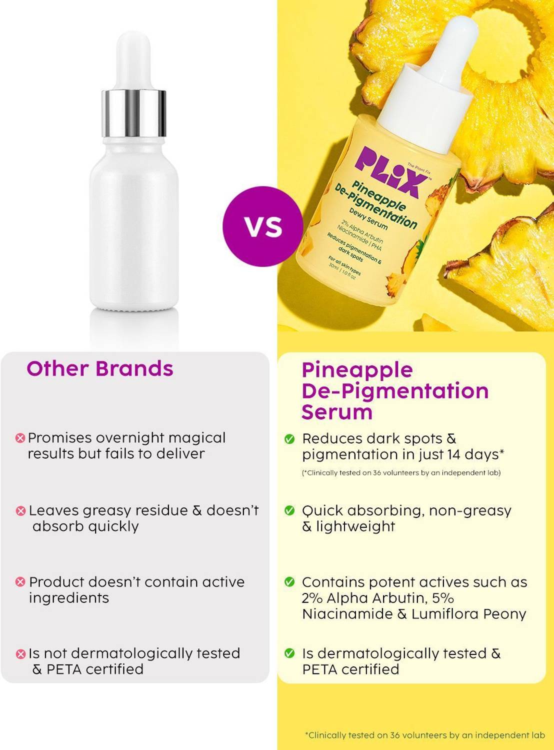 The Plant Fix Plix Pineapple De-Pigmentation Regime - Image 3