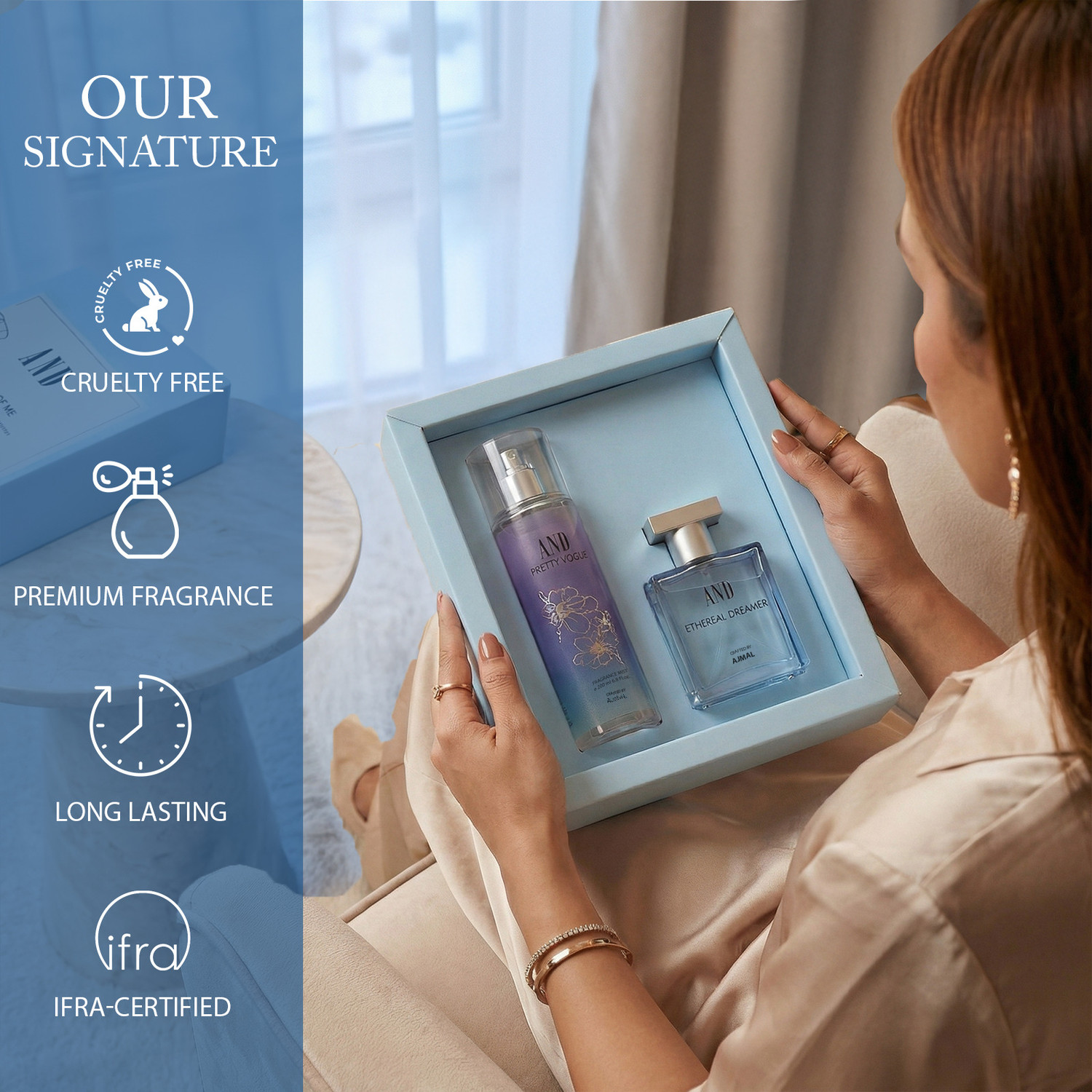 Image of AND Ethereal Dreamer Eau De Parfum 50ML & Pretty