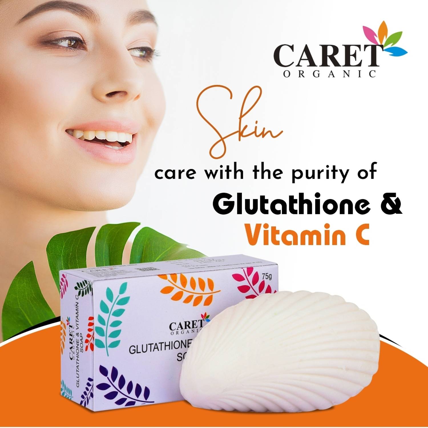 Caret Organic Glutathione Vitamin C Soap For Skin Whitening &  Lightening-Paraben Free - Price in India, Buy Caret Organic Glutathione  Vitamin C Soap For Skin Whitening & Lightening-Paraben Free Online In India,