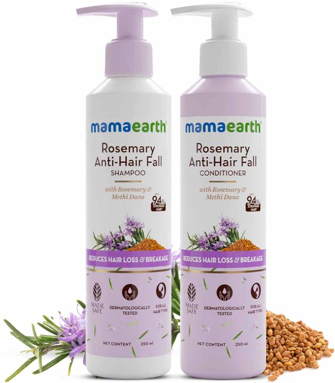 Mamaearth Rosemary Anti-Hair Fall Combo - Image 1