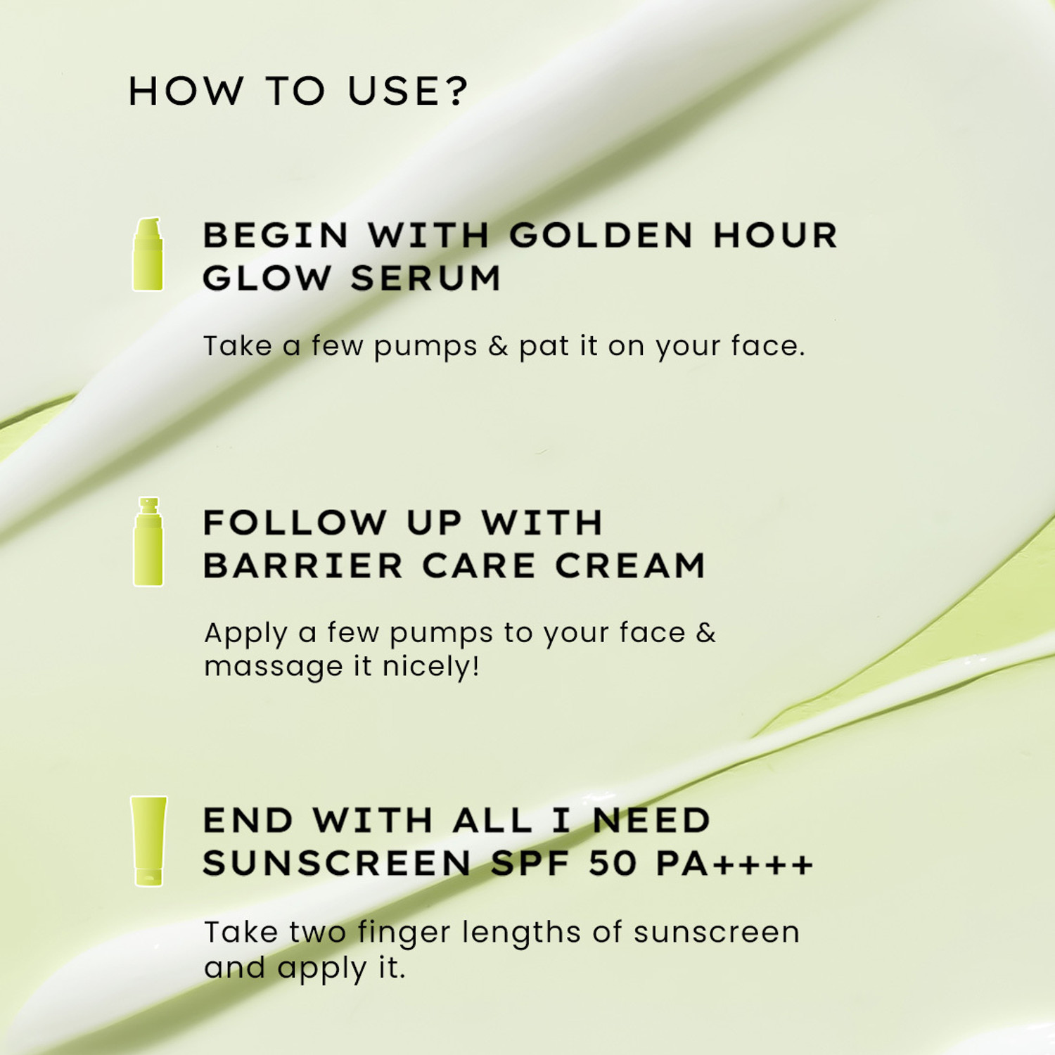 Image of HYPHEN Daily Face Care Combo - Normal to Dry Skin | Serum, Moisturizer & Sunscreen