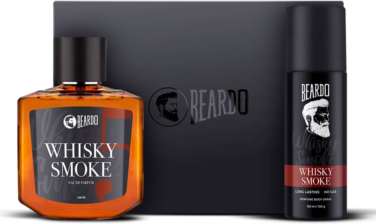 BEARDO Whisky Smoke EDP + Deo Spray - Image 1