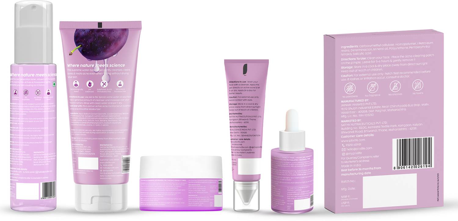 The Plant Fix Plix Jamun Active Acne Kit - Image 2