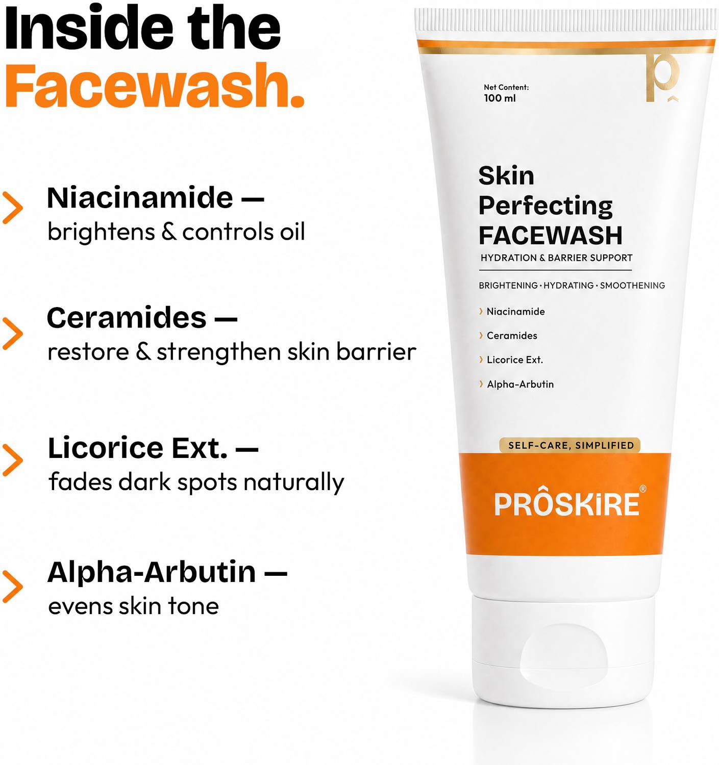 Proskire Advance Vitamin C Serum with Face Wash - Image 3