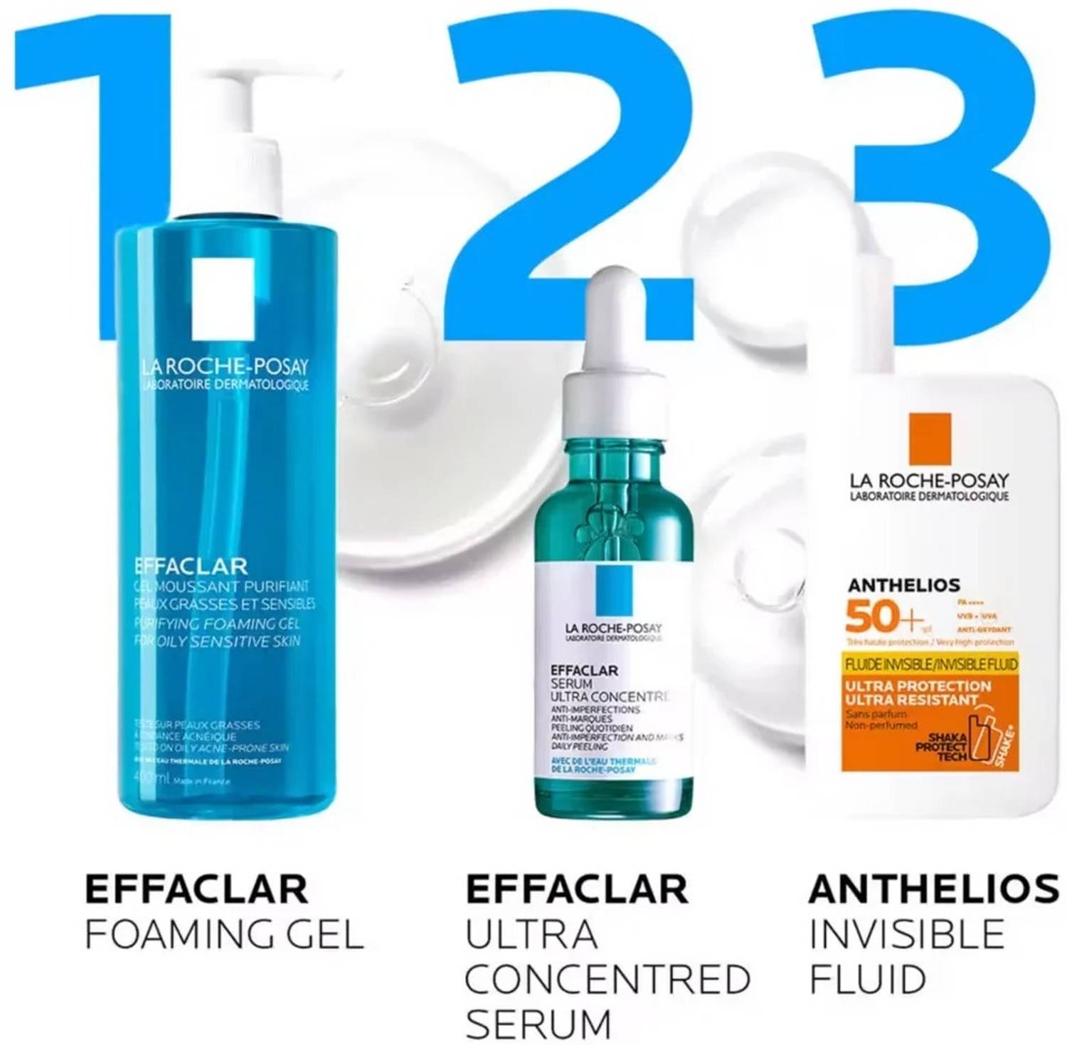 La Roche Posay Effaclar Purifying Foaming Gel Cleanser Effaclar