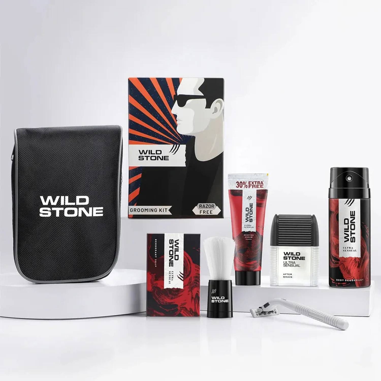 Wild Stone Grooming Kit for Men | 7 IN 1 Gifting Combo