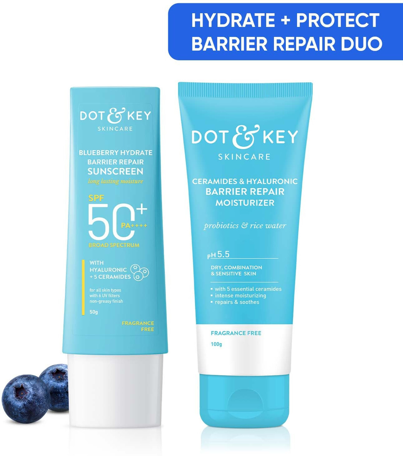 Image of Dot & Key Hydrate + Protect Barrier Repair Duo