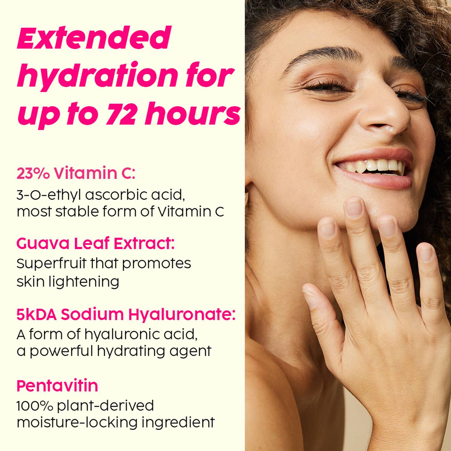 The Plant Fix Plix 23% Vitamin C Guava Face Serum & Wash - Image 4