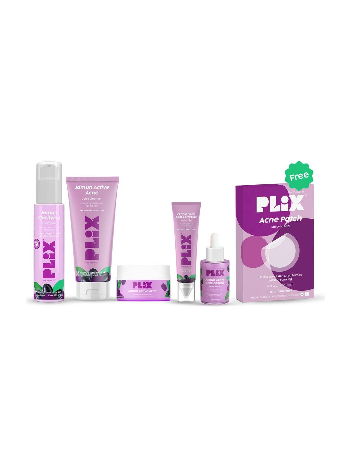 The Plant Fix Plix Jamun Active Acne Kit - Image 1