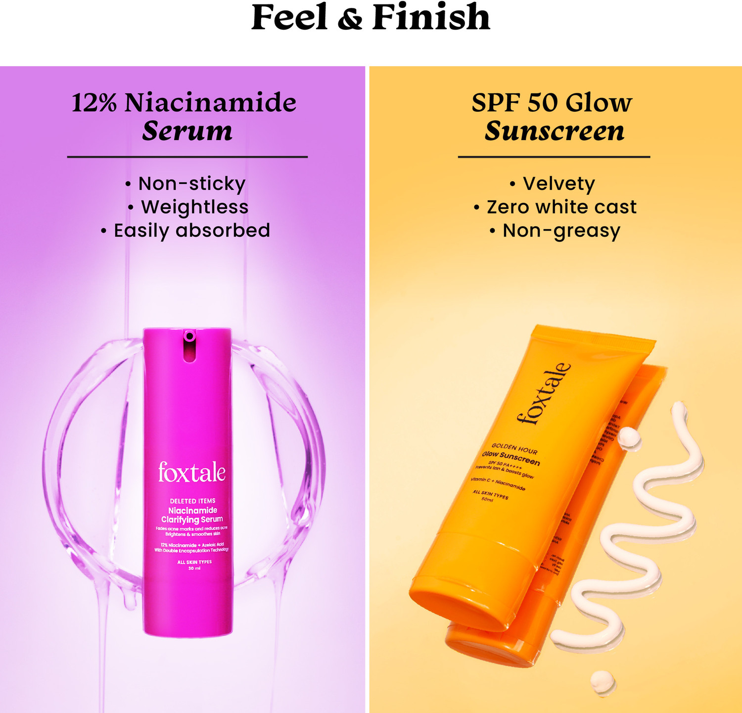 Image of Foxtale Protect & Perfect Duo | Clear Skin & Sun Protection