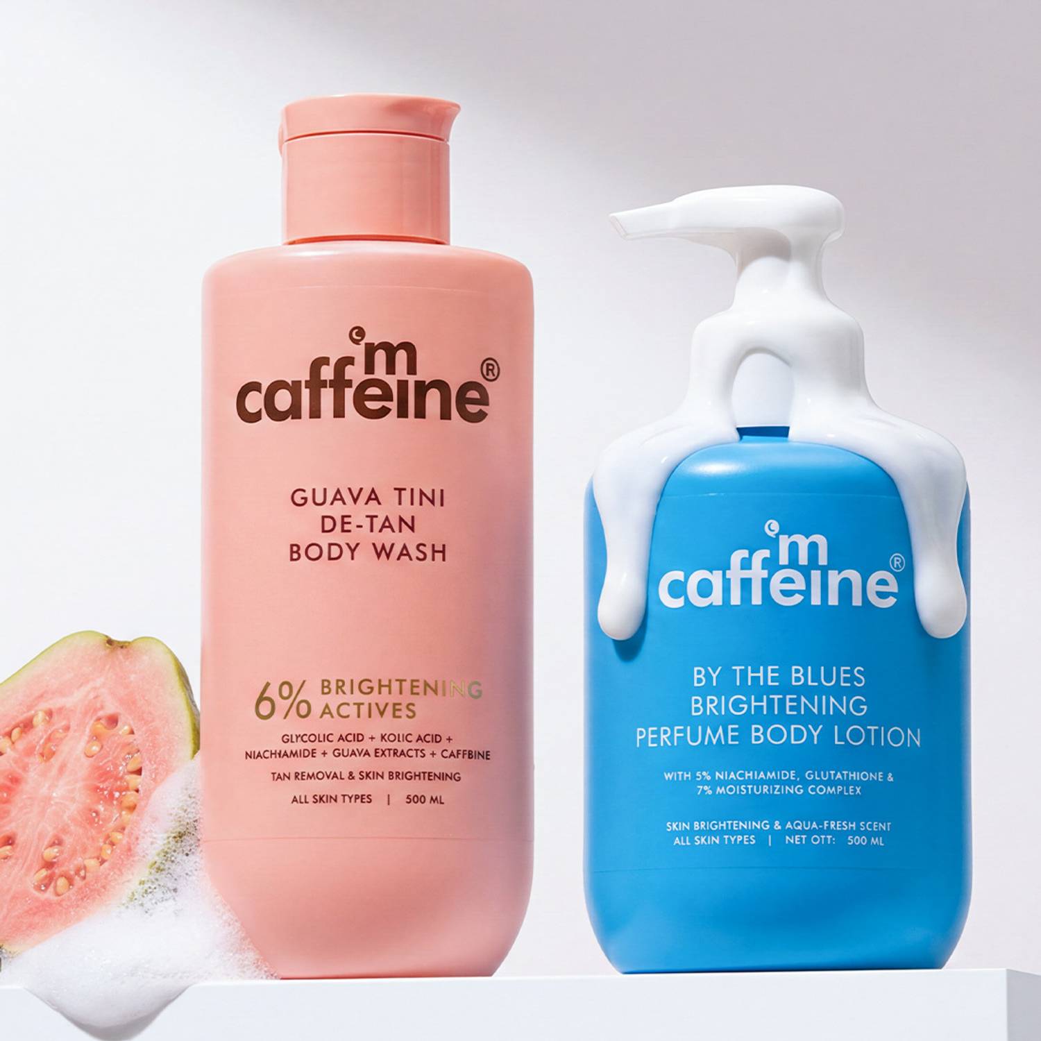 mCaffeine De-Tan & Aqua-Woody Perfume Duo - Image 1