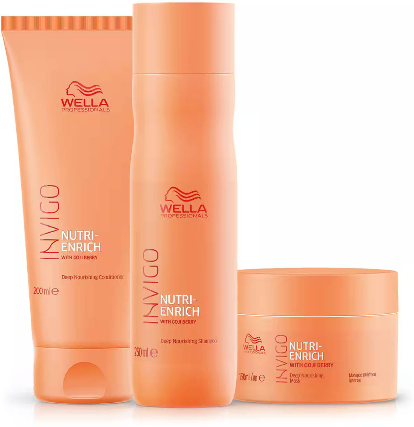 Wella Professionals Invigo Nutrienrich Shampoo, Conditioner & Mask
