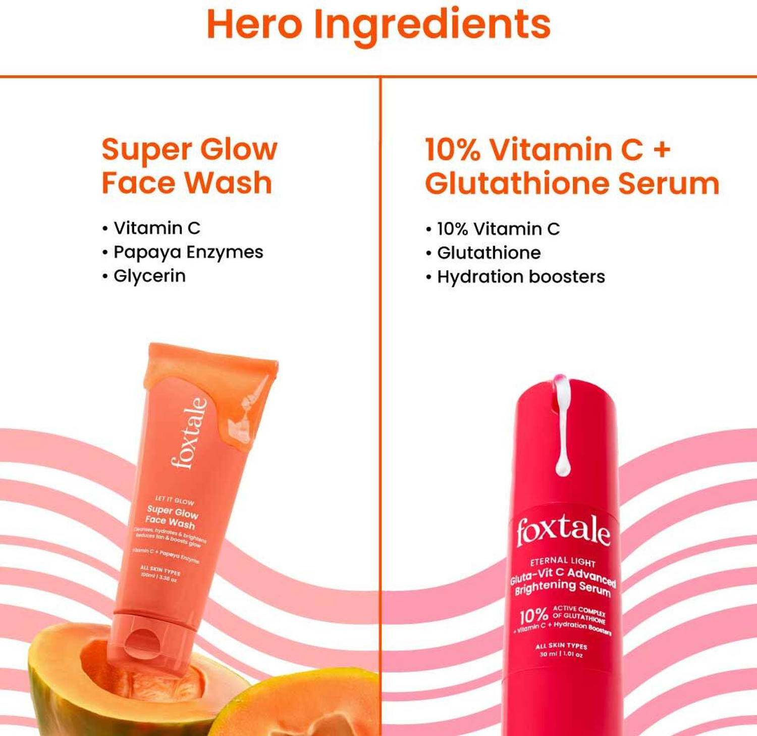 Image of Foxtale Eternal Glow Combo - Bright, Clear & Radiant Skin