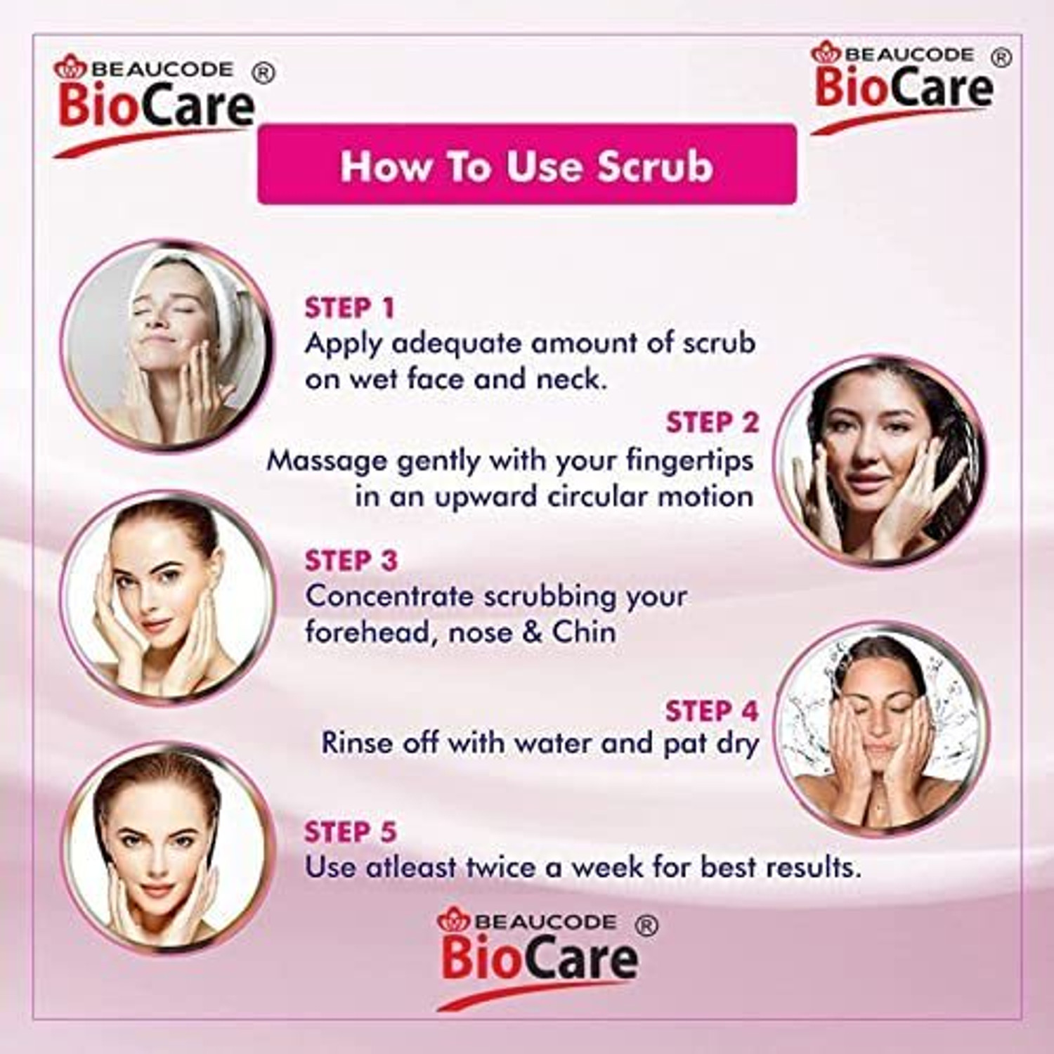 Image of BEAUCODE BioCare Haldi Chandan Facial Kit For Women & Men For All Skin Types
