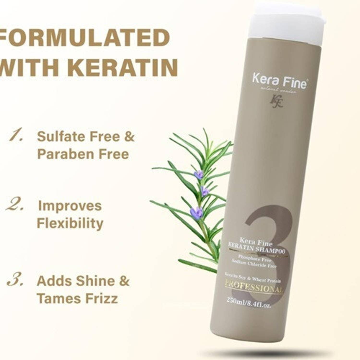 KERA FINE Kertain Shampoo and Conditioner - Image 2