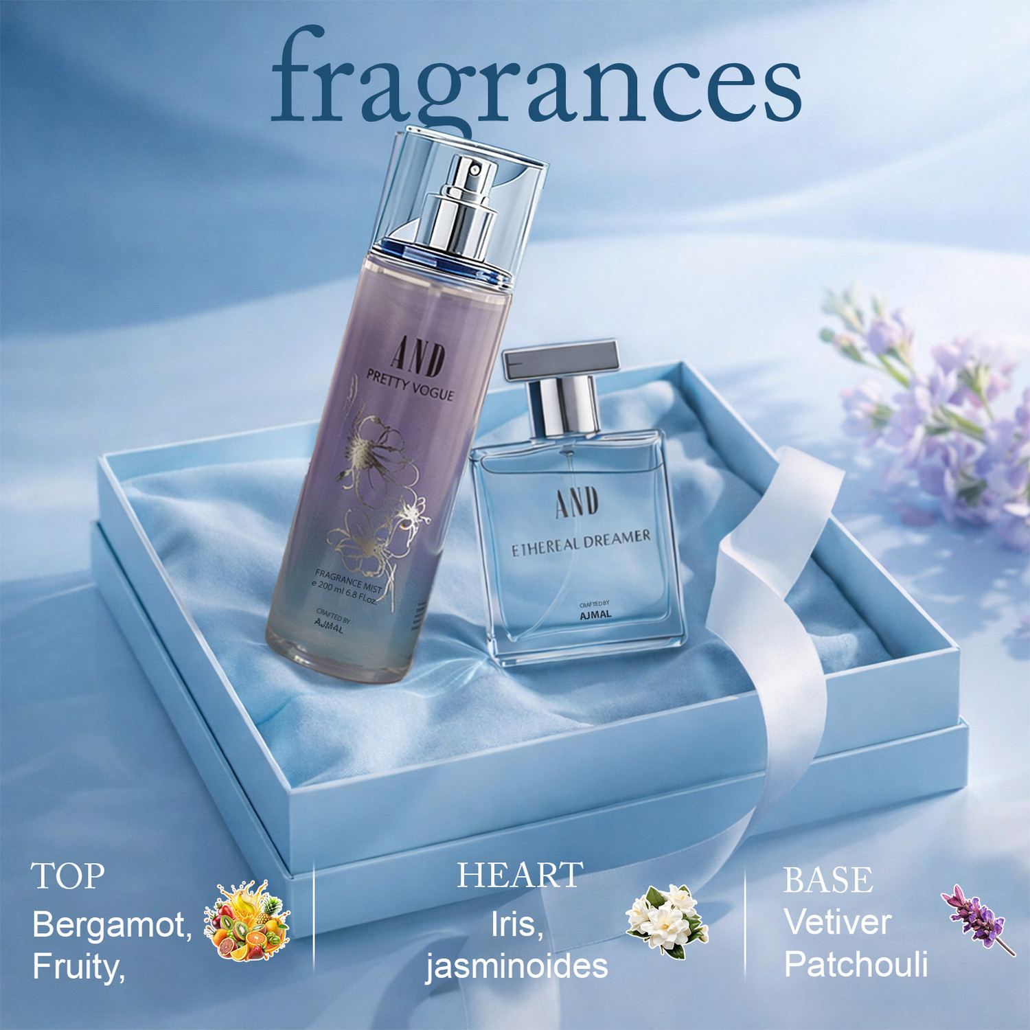 Image of AND Ethereal Dreamer Eau De Parfum 50ML & Pretty