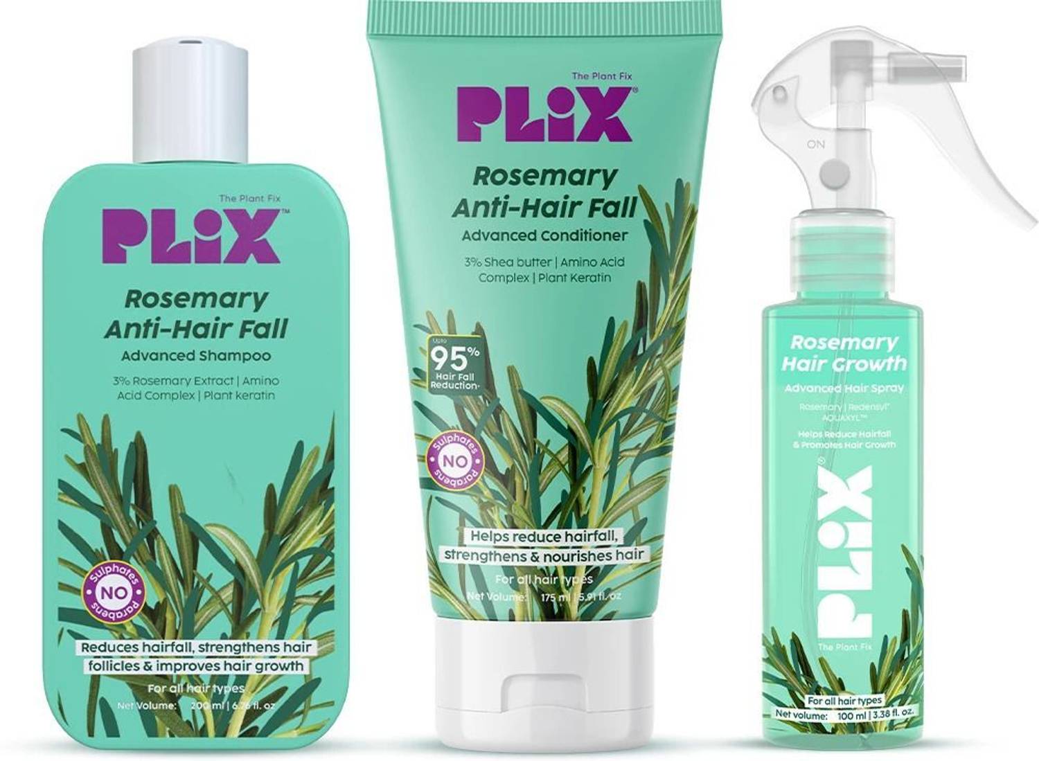 The Plant Fix Plix Rosemary Hair Growth Kit