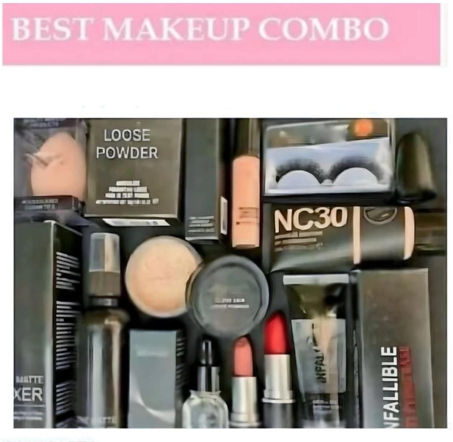 Image of FLIPZON Makeup combo kit set of 10 piece