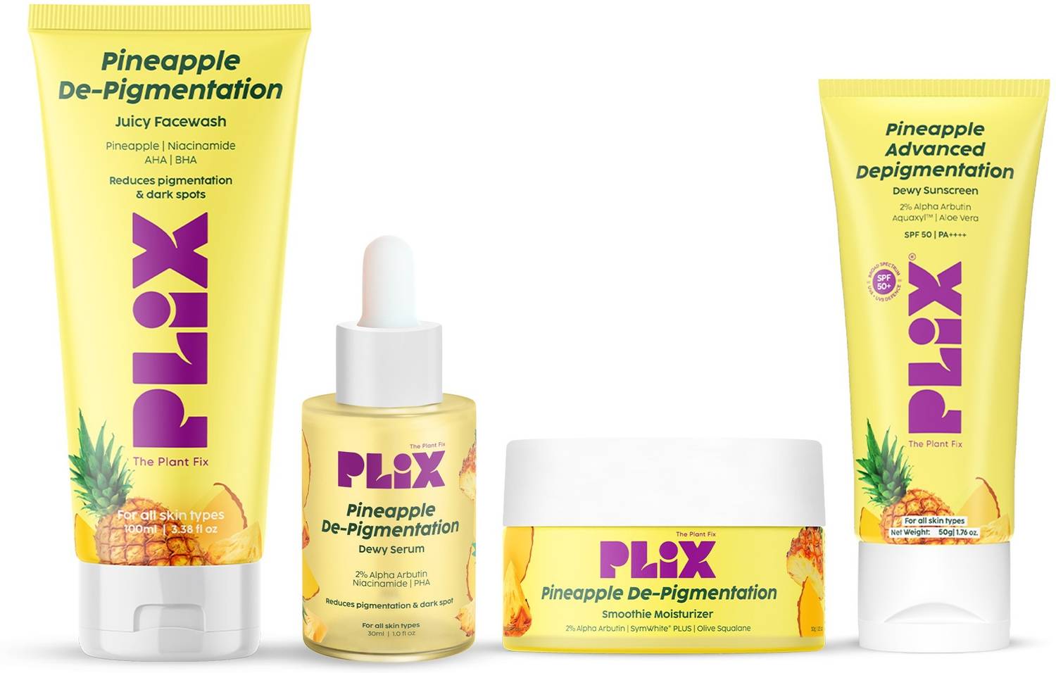 The Plant Fix Pineapple Depigmentation Regime - Image 1