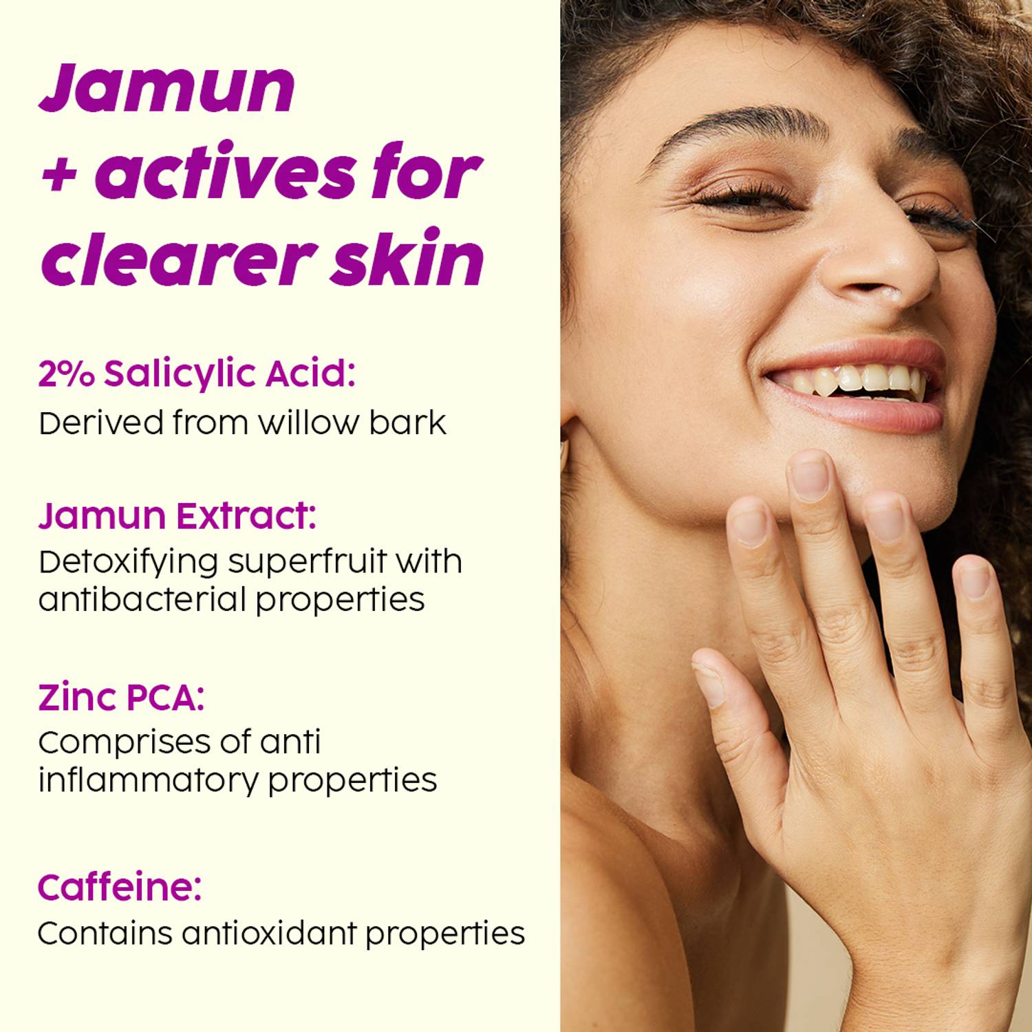 The Plant Fix Plix Jamun Face Wash and Serum Combo - Image 3