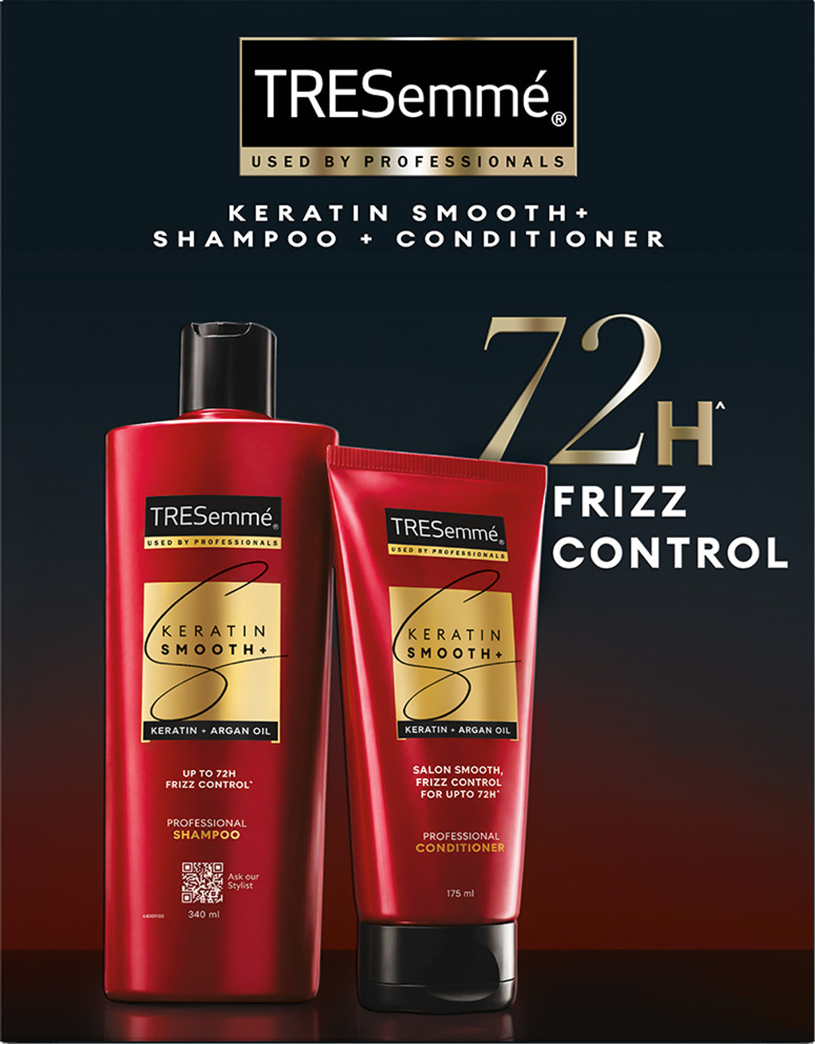 Image of TRESemme Keratin Smooth Shampoo+ Conditioner Kit