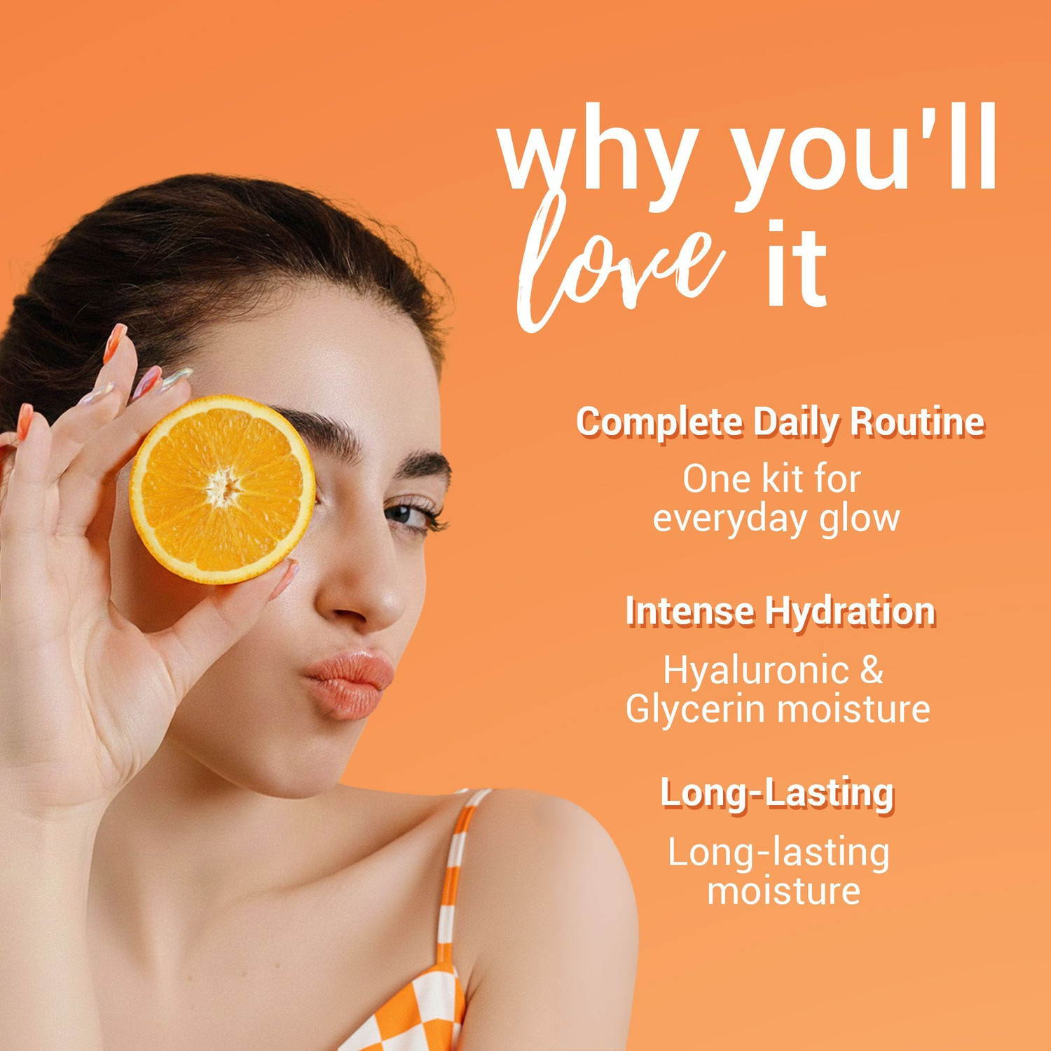 Image of maliao Makeup 5 Piece Organic Vitamin C Skin Care Set ( Sunscreen + Serum + Face Wash + Whitening Cream + Toner ) 330g