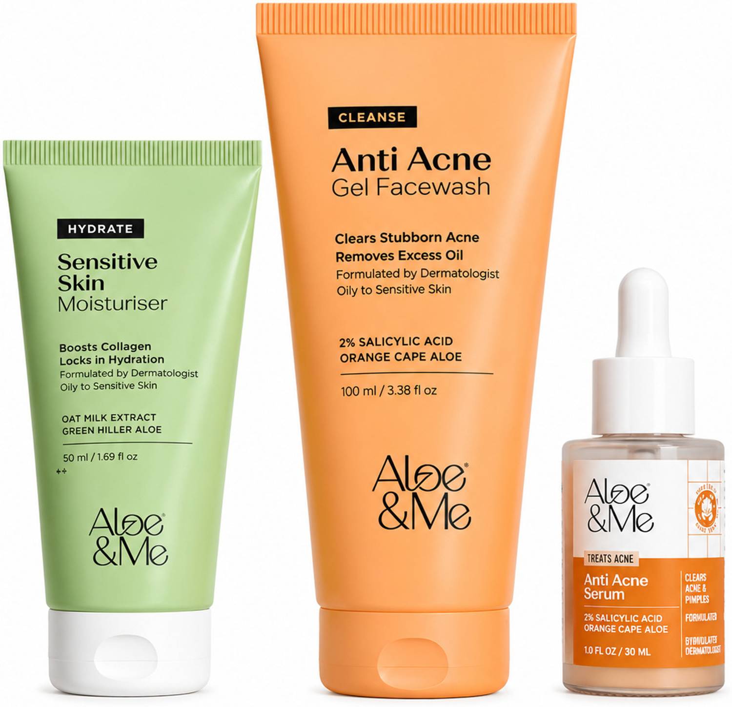 aloe&me 3-step Anti Acne Kit