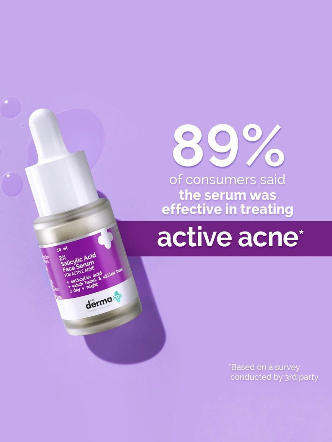 Image of The Derma Co 2% Salicylic Acid Face Serum 10ml & 2% Vitamin C Gel Daily Face Wash 80ml Combo