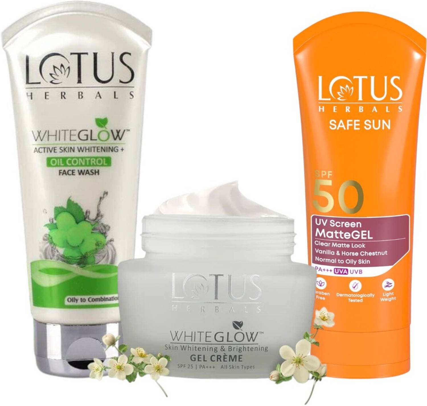 LOTUS WhiteGlow Gel Cream SPF 25 40g - Image 1