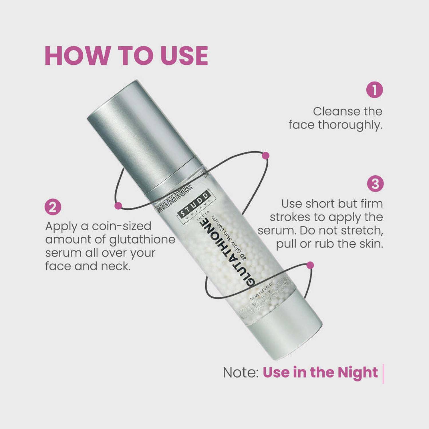 botox and glutathione Studd Muffyn Time Reversal Combo- (Botox Cream & Glutathione 3D Glow Skin  Serum)