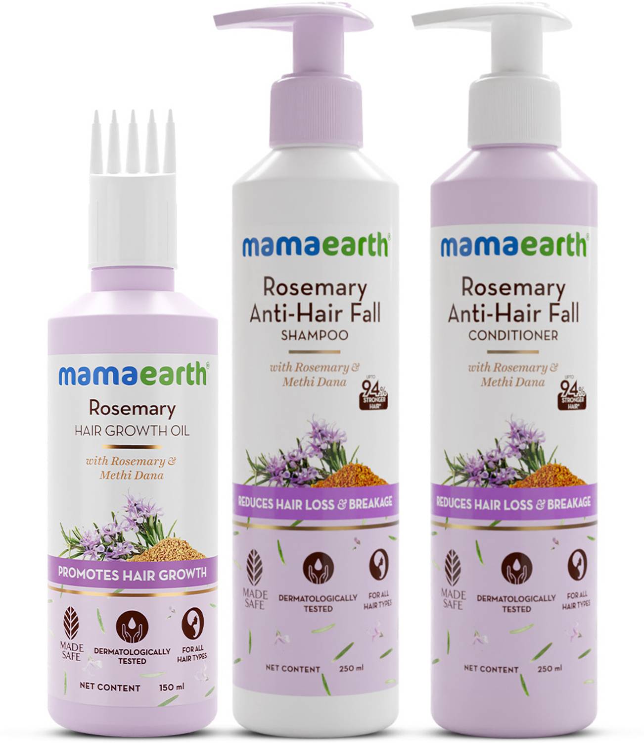 Mamaearth Rosemary Hair Fall Control Kit - Image 2
