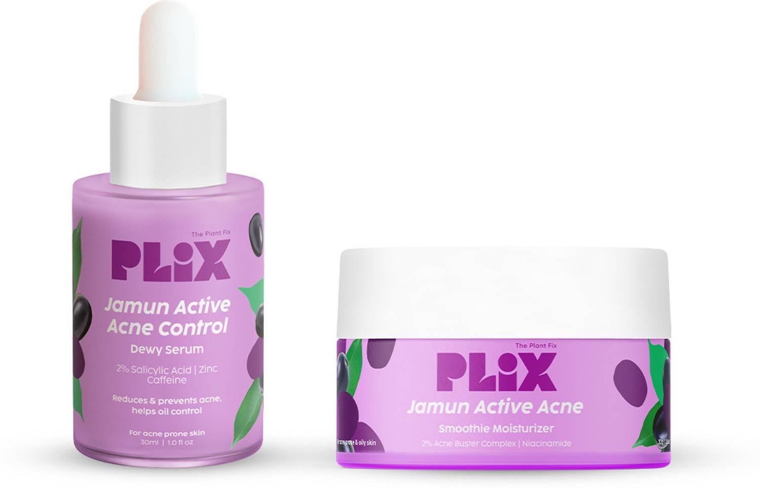 The Plant Fix Plix 2% Salicylic Acid Jamun Active Acne Control De