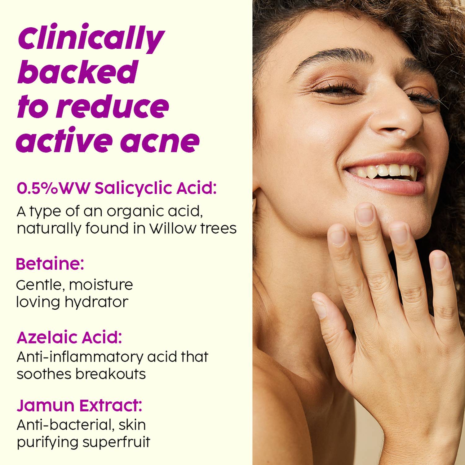 The Plant Fix Plix Jamun Active Acne Cleanser Gel - Image 3