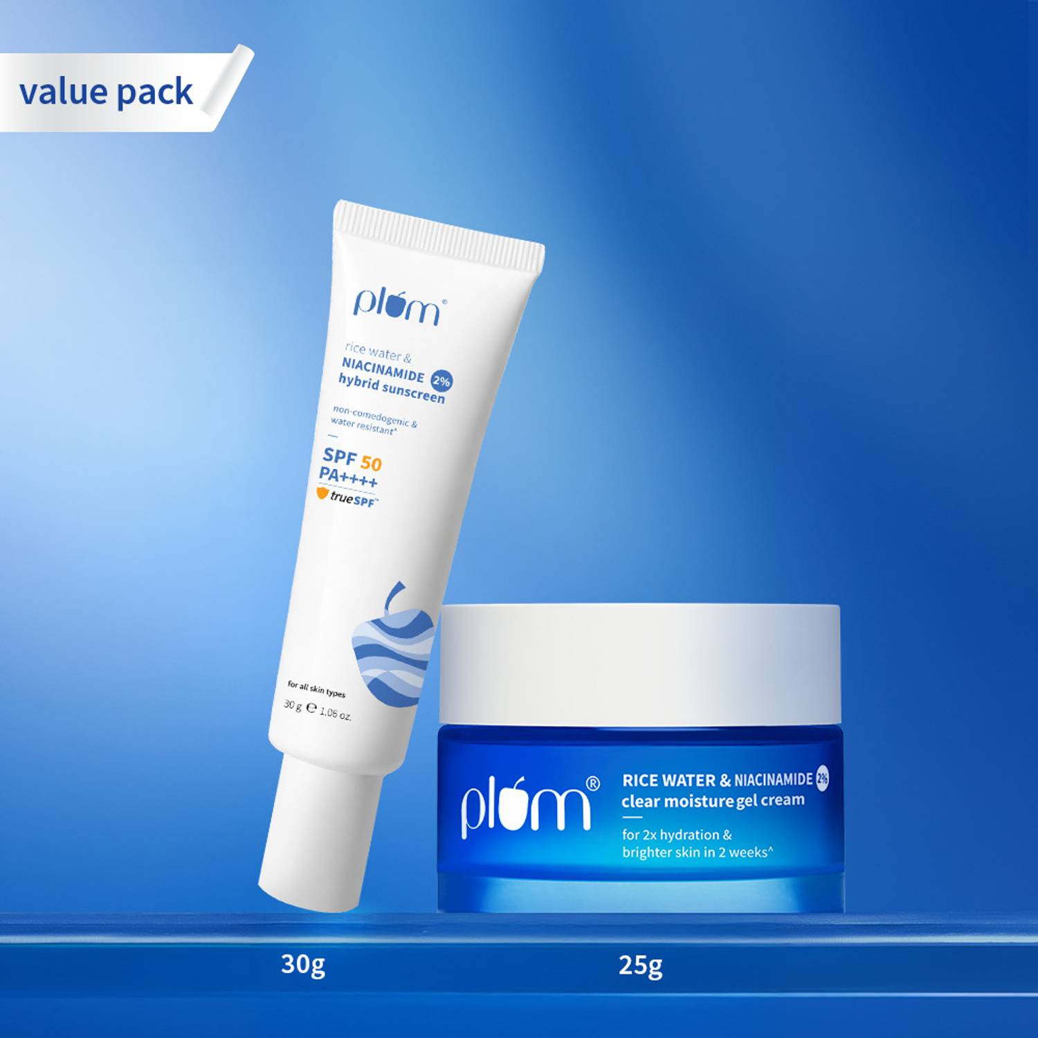 Plum Sunscreen SPF 50 PA++++ Niacinamide Combo