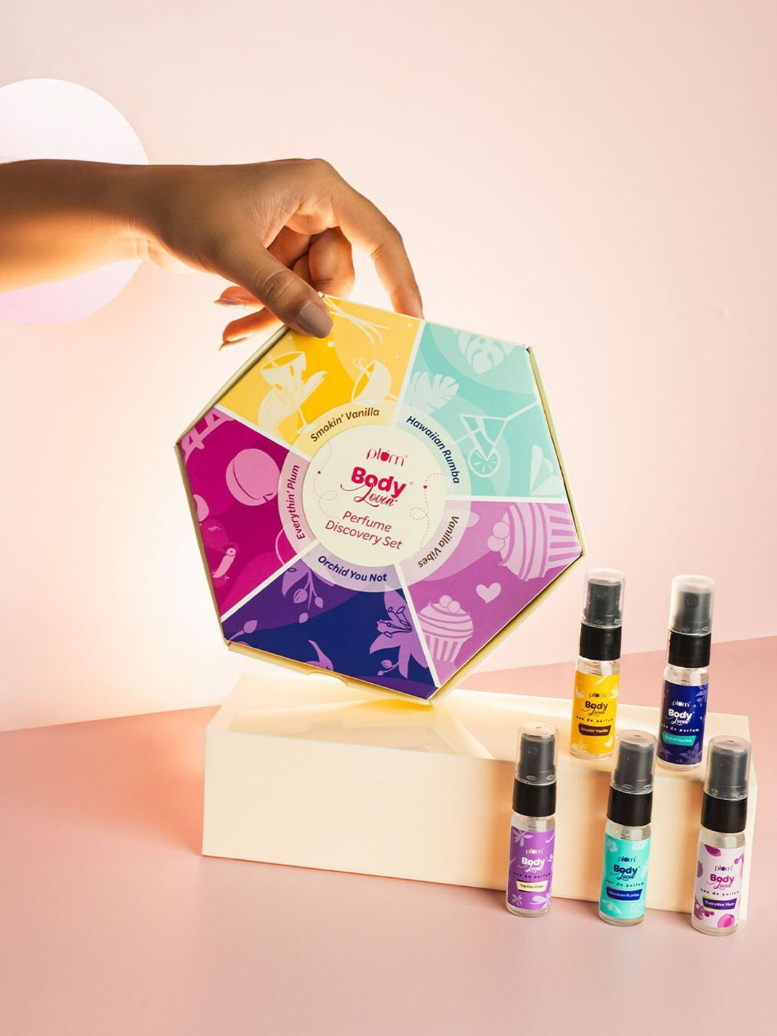 Image of Plum BodyLovin' Perfume Discovery Set | 5X5ml Pocket Perfumes | Long Lasting Fragrance