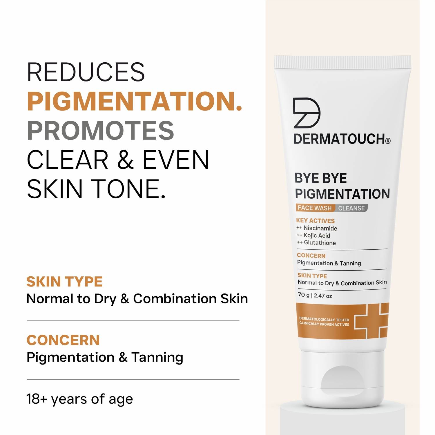Dermatouch Bye Bye Pigmentation Combo 100g - Image 3