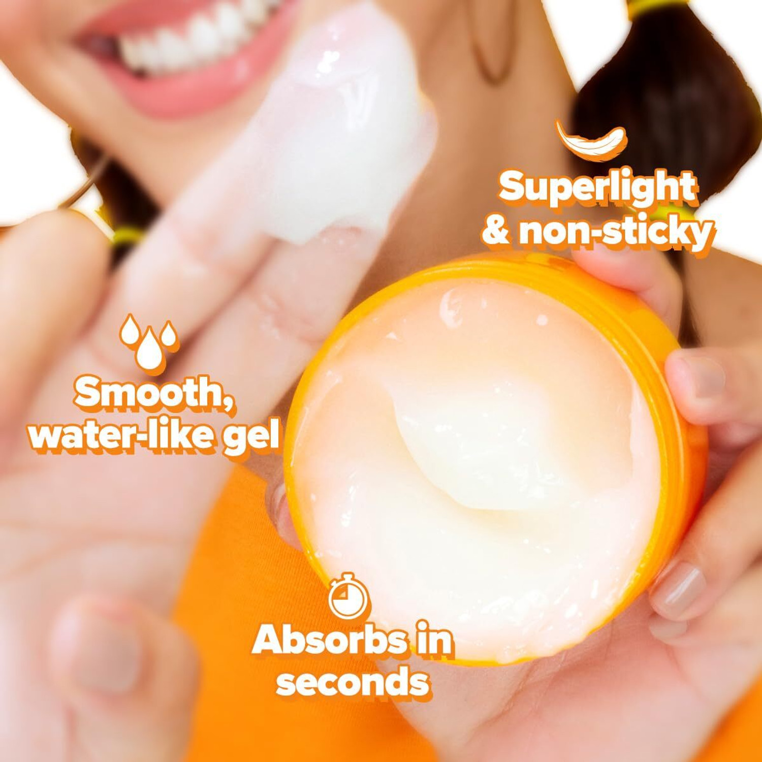 Image of Aqualogica Hydra Glow Duo - Glow+ Dewy Sunscreen (50g) & Glow+ Hydra Gel Moisturizer (200g)