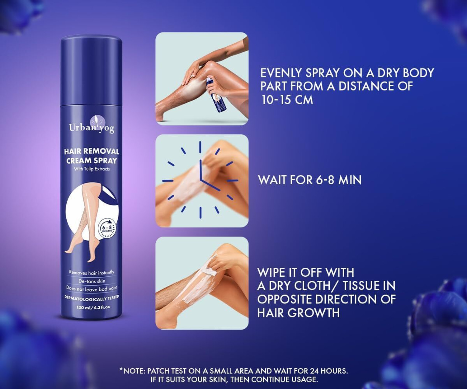 Image of URBANYOG Hair Removal Cream Tulip