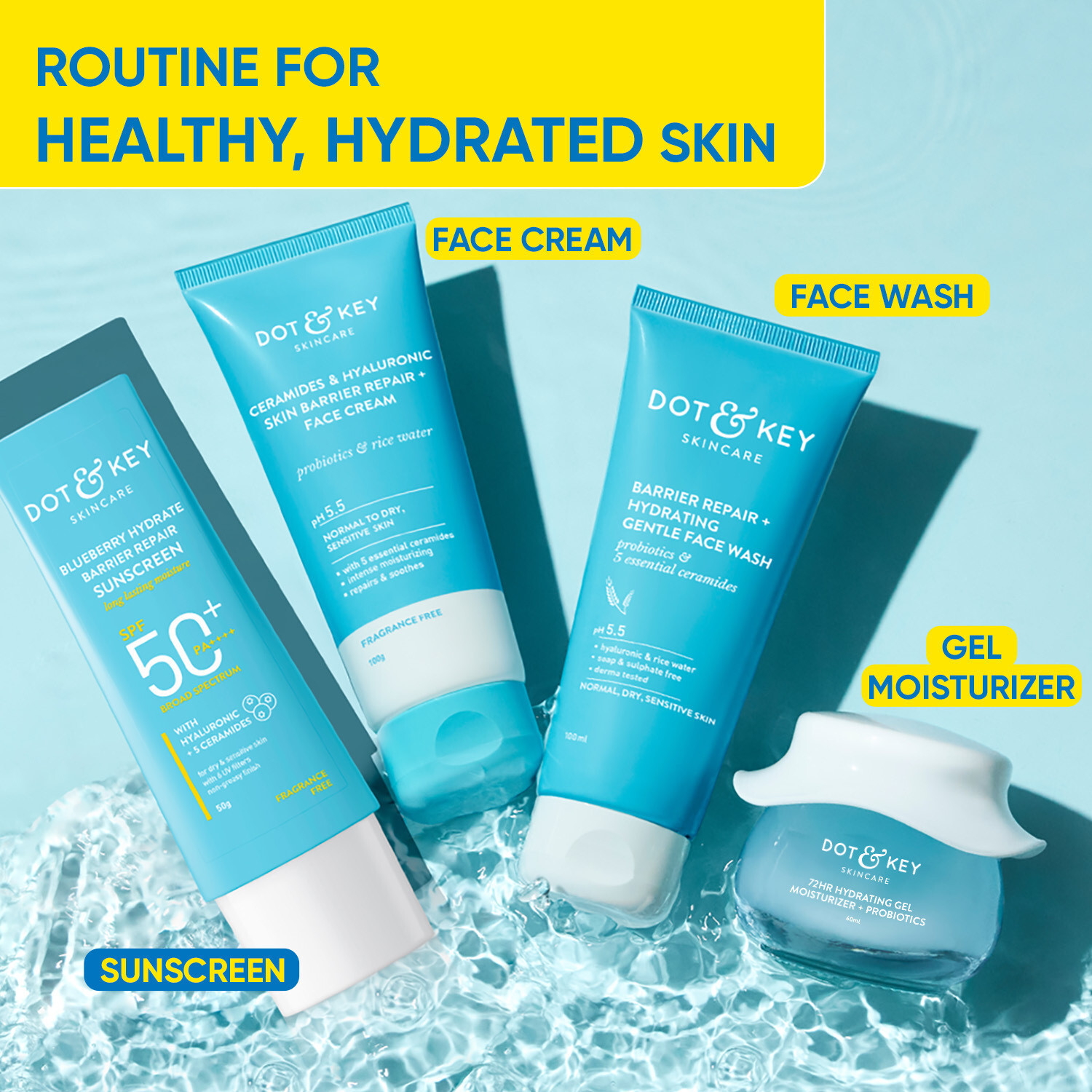 Image of Dot & Key Hydrate + Protect Barrier Repair Duo
